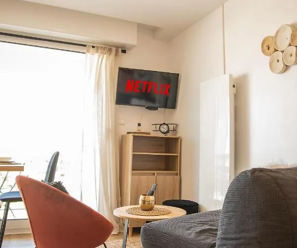 Trésor D'opale T1 Vue Balnéo-spa Parking Privé Wifi Netflix 3 Pers Appartamento